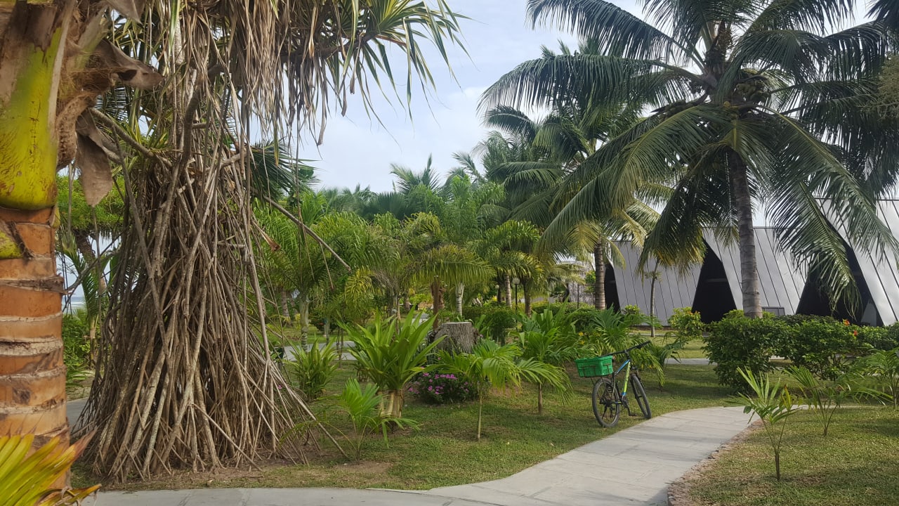 Gartenanlage La Digue Island Lodge