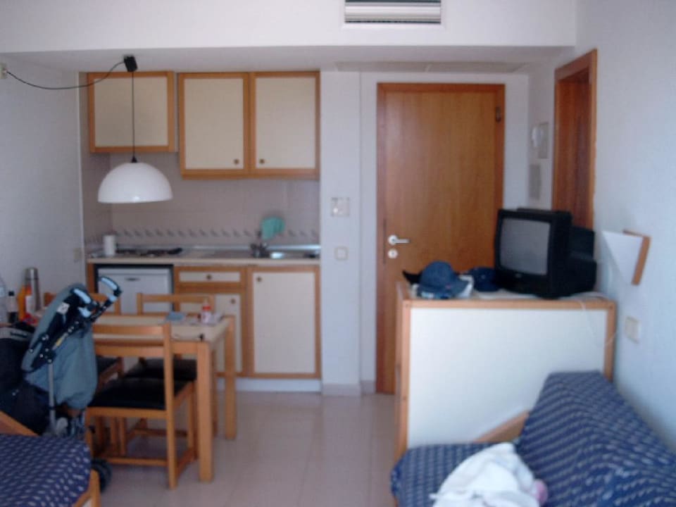 Küche vom Bungalow blau punta reina