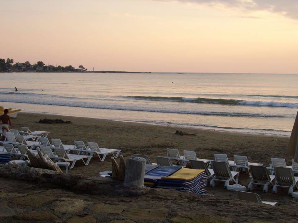Strand am Abend Özlem Garden Hotel