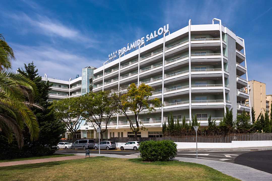 Außenansicht Ponient Pirámide Salou by PortAventura World