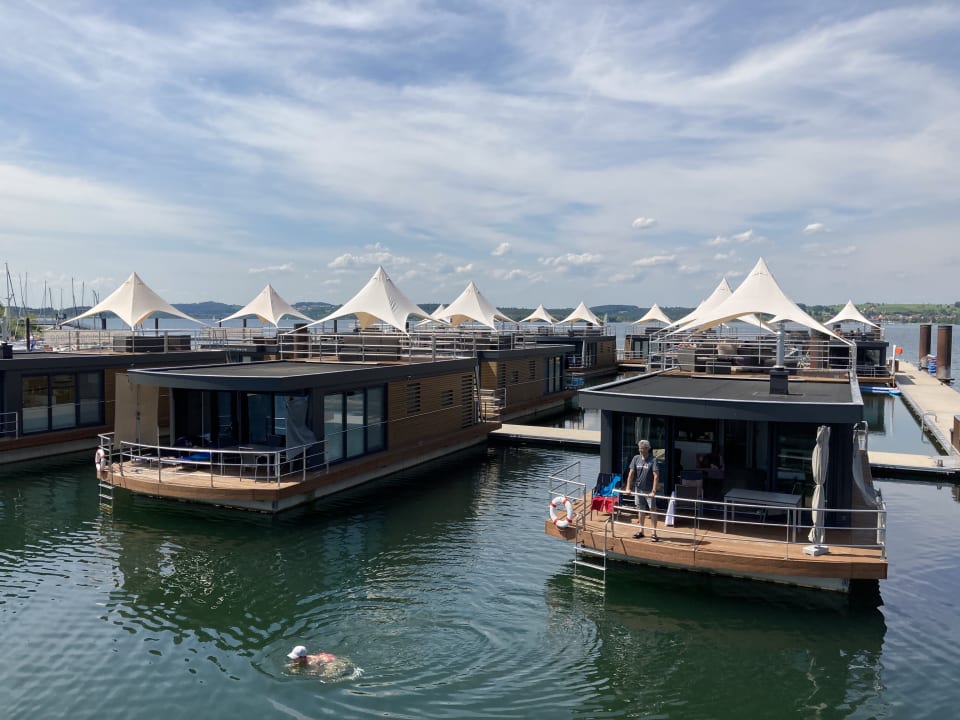 Außenansicht Floating Village Brombachsee