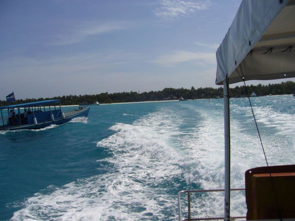 Abreise per Speedboat Meeru Maldives Resort Island