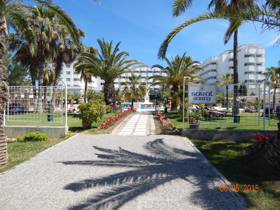 Strand - Weg zum Hotel Süral Saray Hotel
