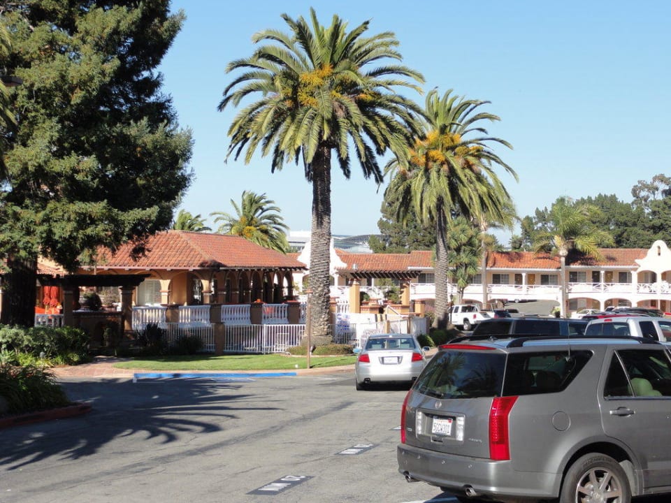 Blick von der Lobby Best Western Hotel El Rancho