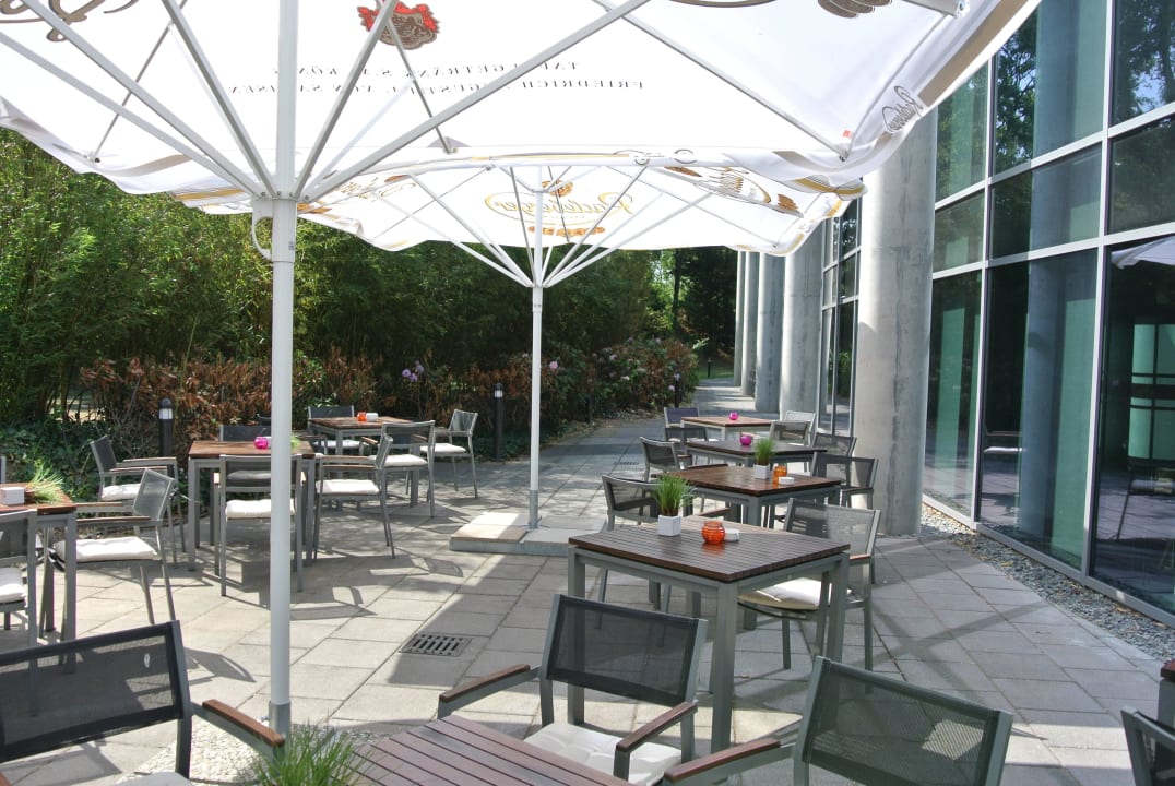 Außenbereich Radisson Blu Hotel Frankfurt