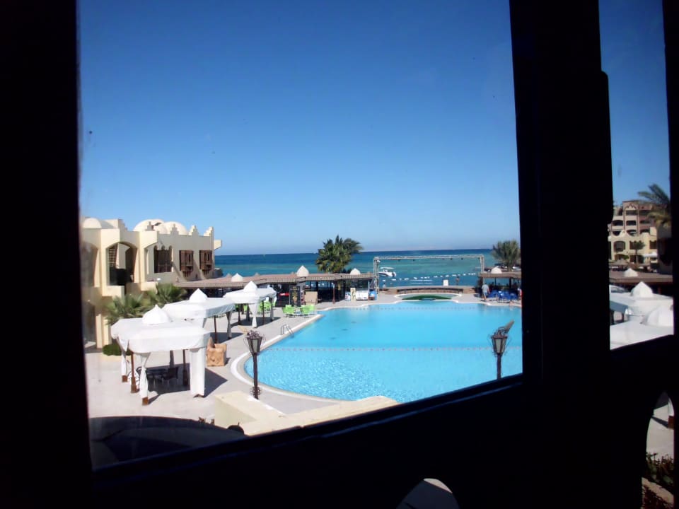 Unser Ausblick beim Essen Sunny Days Palma De Mirette Resort & Spa