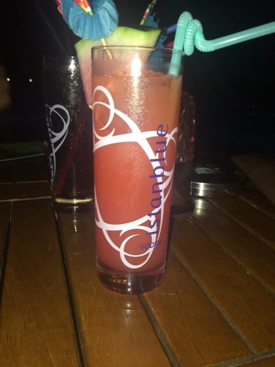 Pink Lady leckeres Getränk (ohne Alkohol) Melas Resort Hotel