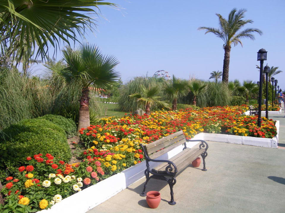 Gartenanlage Trendy Aspendos Beach Hotel