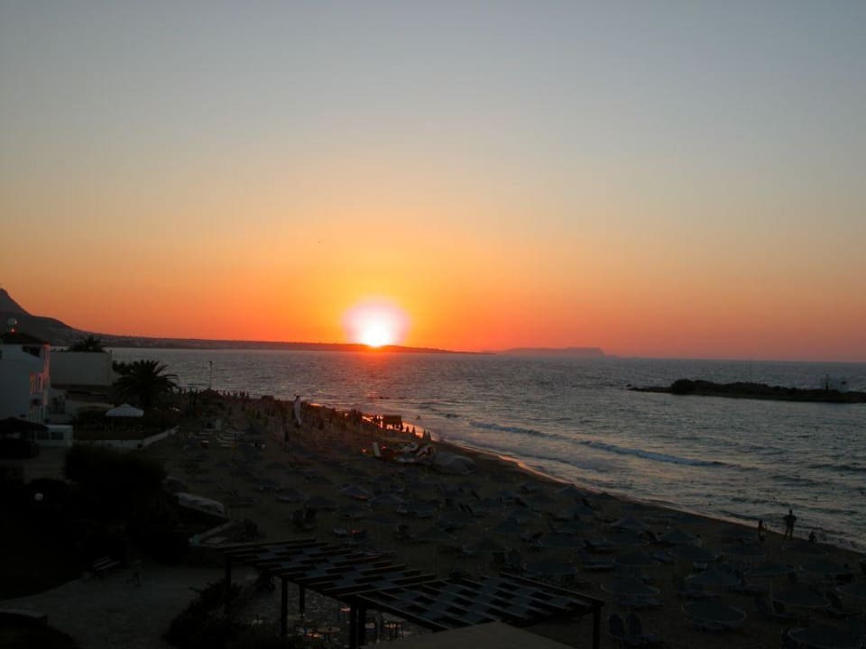 Zachód słońca Calimera Sirens Beach