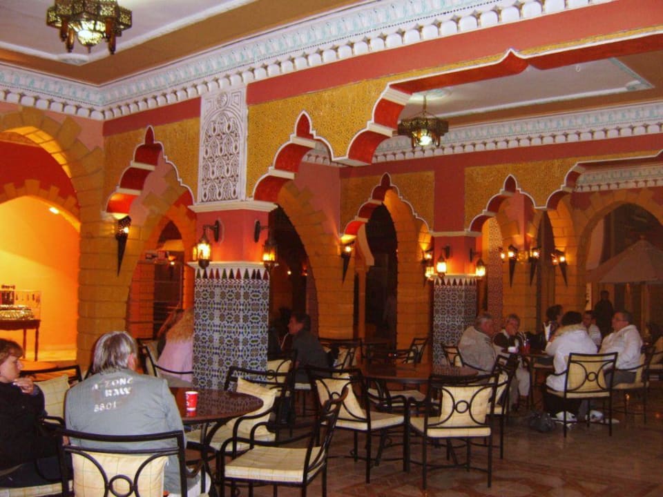 Blick ins Restaurant Sindbad Pickalbatros Alf Leila Wa Leila Resort - Neverland Hurghada