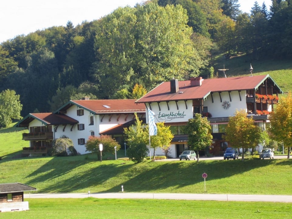 Außenansicht Landhotel Maiergschwendt