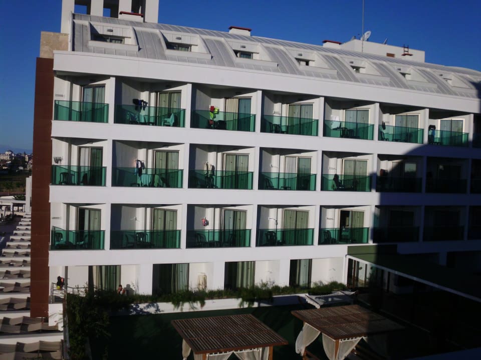Von unserem Balkon aus Linda Sunny Beach Hotel & Spa