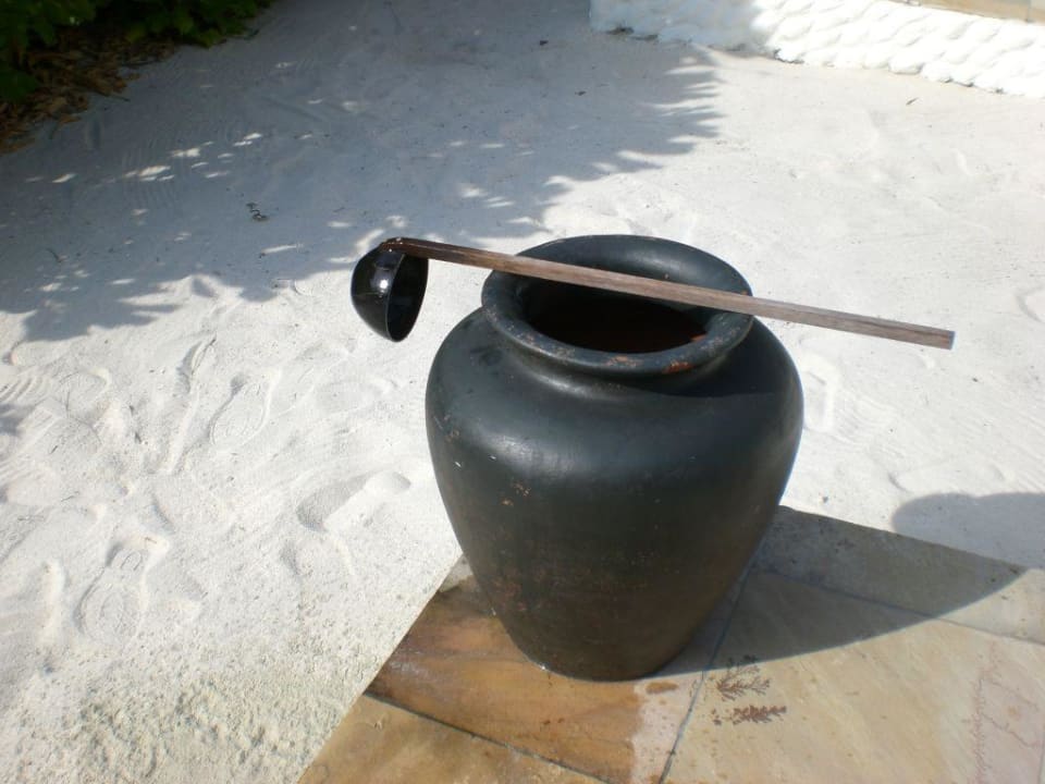 Füsse säubern Hideaway Beach Resort & Spa