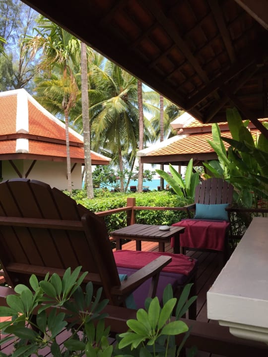 Unsere Terrasse Khaolak Laguna Resort