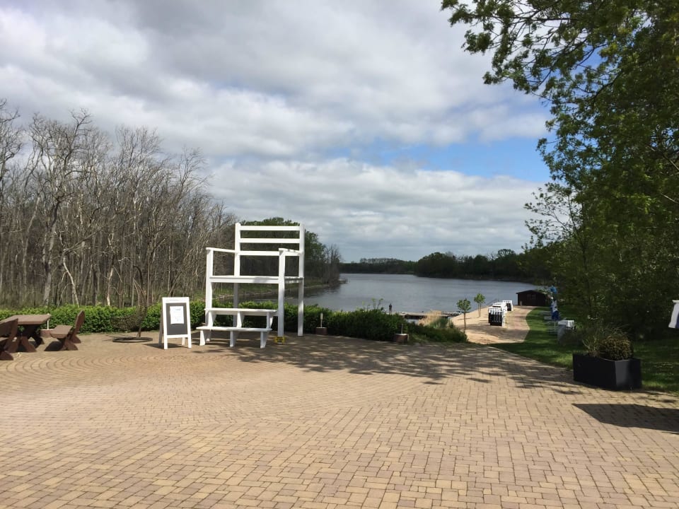 Blick zum Strand Hotel Acamed Resort