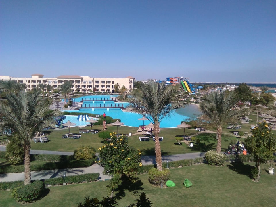 Blick aus dem Zimmer JAZ Aquamarine Resort