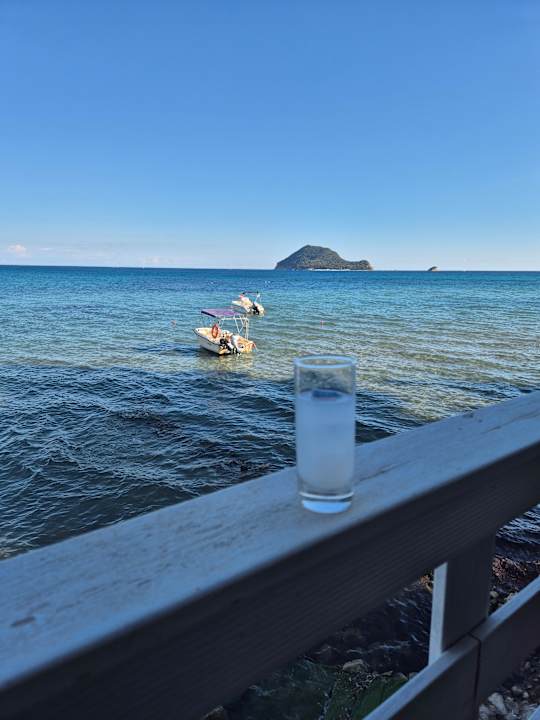 Ausblick Porto Koukla Beach