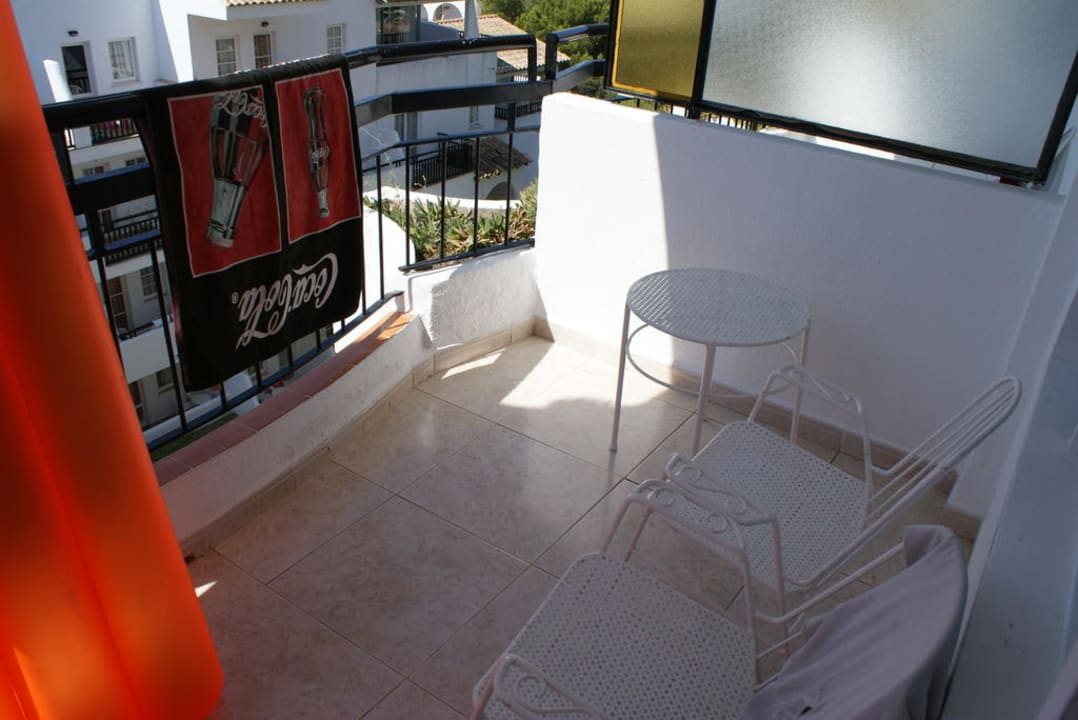 Unser kleiner Balkon Cabot Cala Ferrera