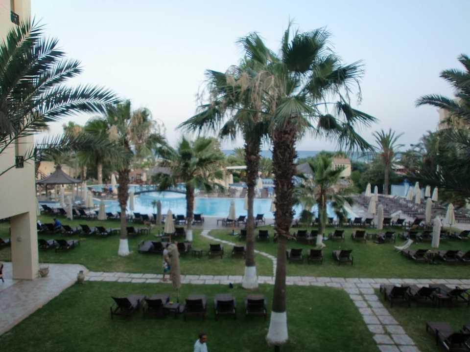 Blick aus dem Zimmer Hotel Paradis Palace
