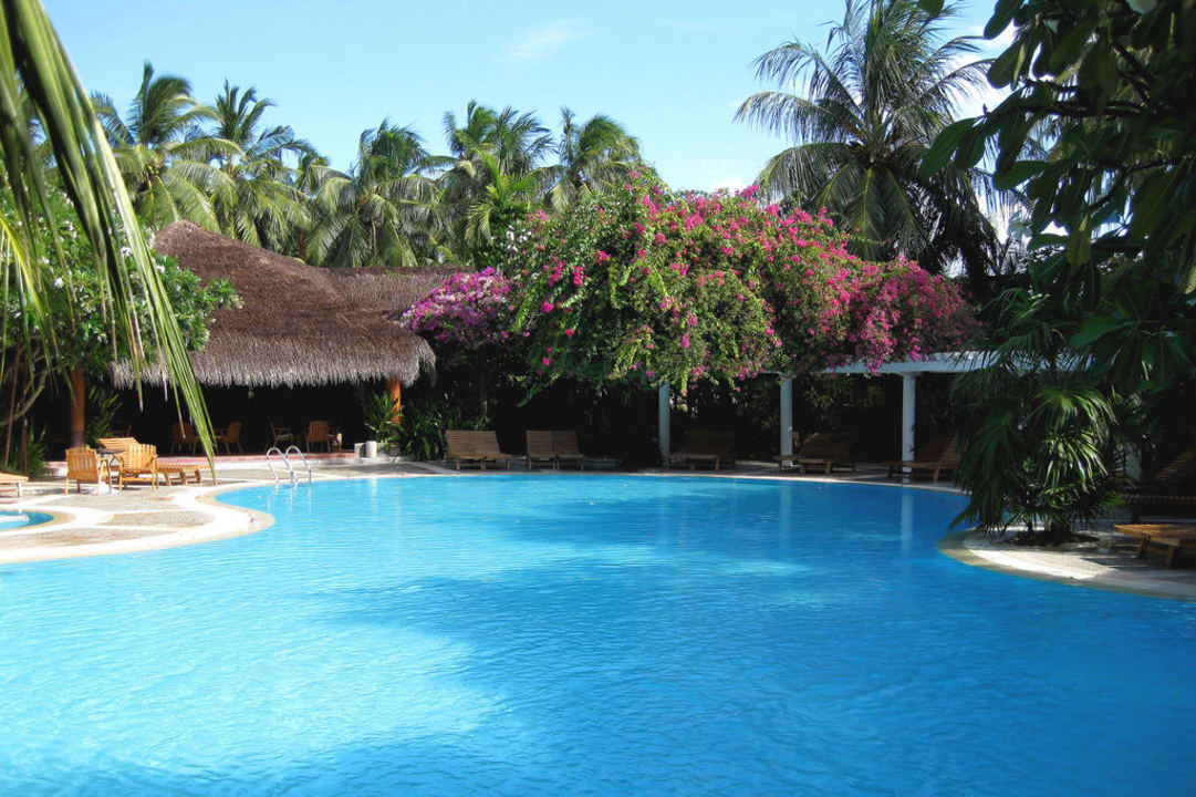 Der "ältere" Pool Kuramathi Maldives