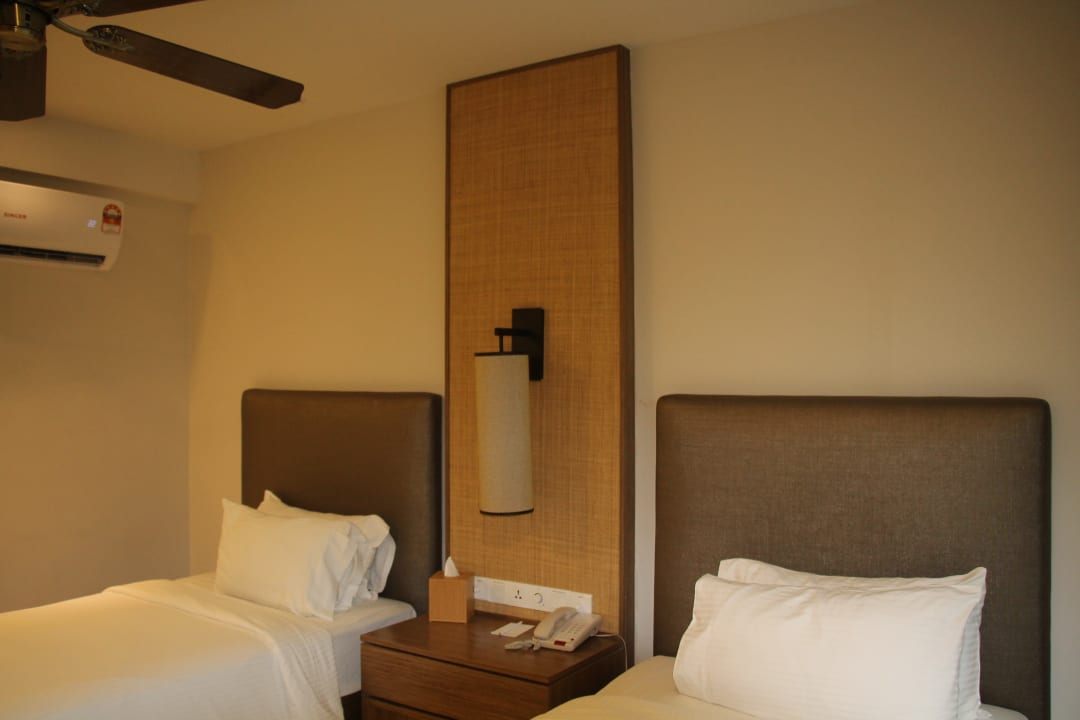 Betten und Deckenventilator Berjaya Langkawi Resort