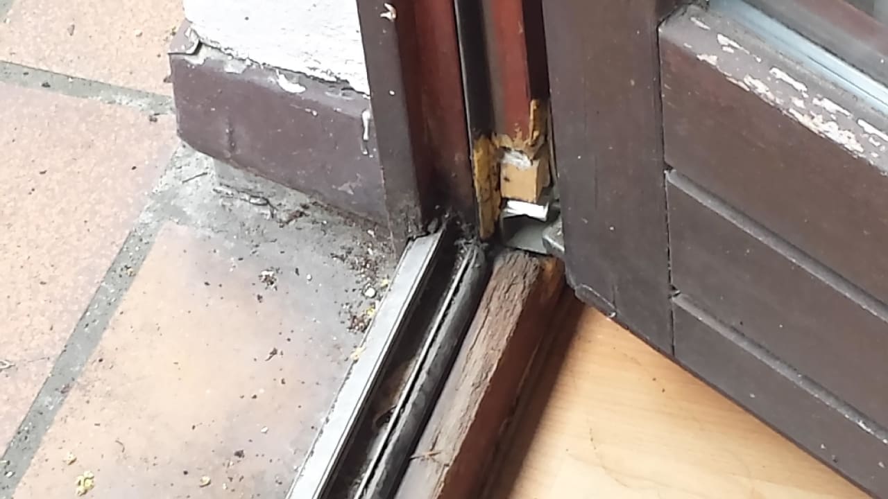 Balkontür Hotel Exe Vienna