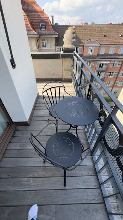 Ausblick La Réserve Eden au Lac Zurich