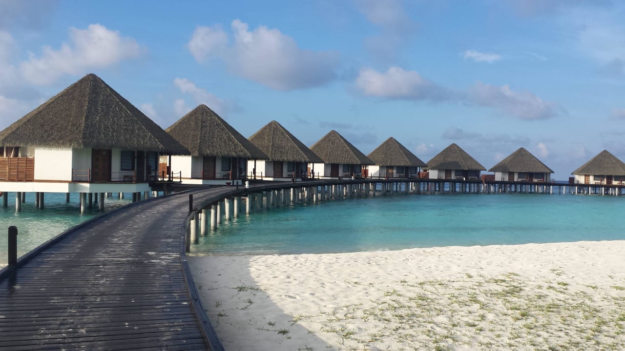 Wasservillen Eingang / Steg Adaaran Select Meedhupparu Island Resort - Premium All Inclusive