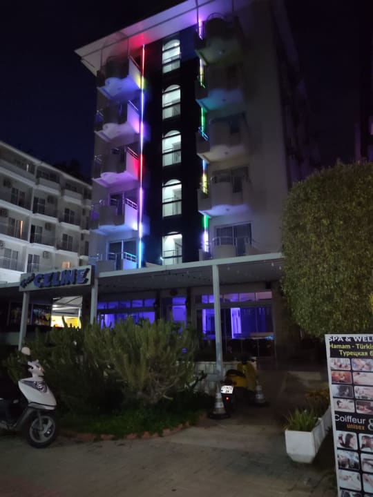 Außenansicht Kleopatra Celine Hotel