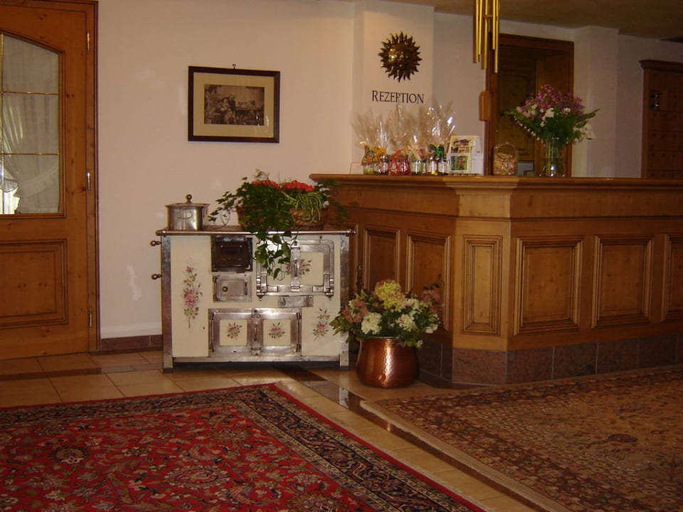 Rezeption  Hotel Sonne