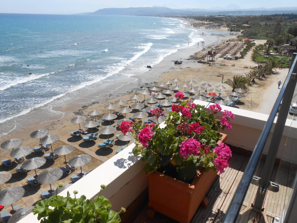 Blick vom Hotel Corissia Princess Corissia Beach Hotel