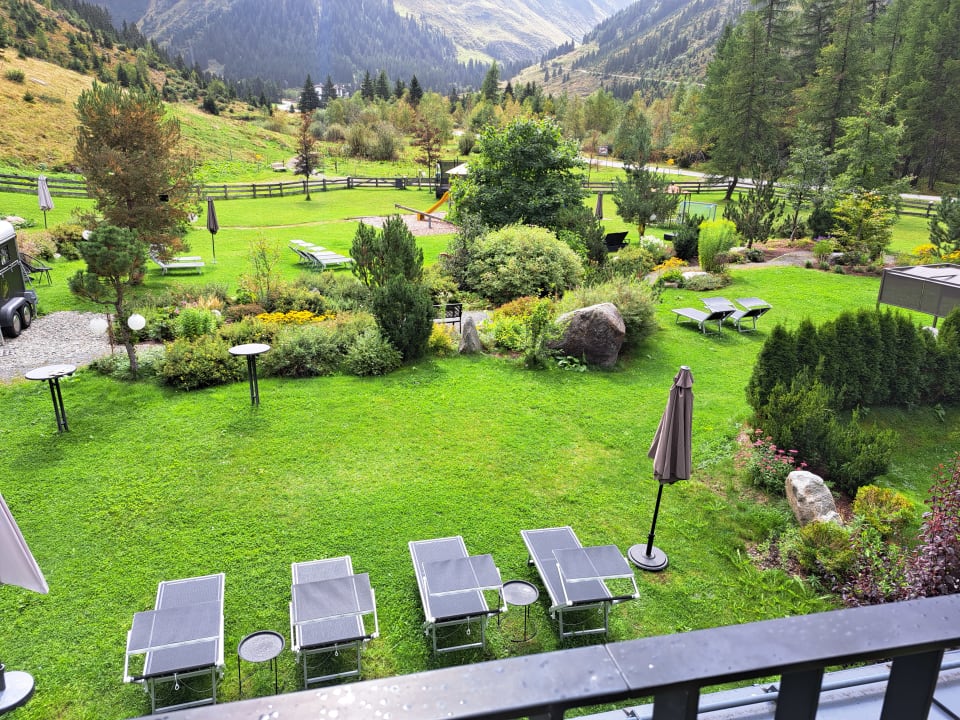 Gartenanlage Verwöhnhotel Wildspitze