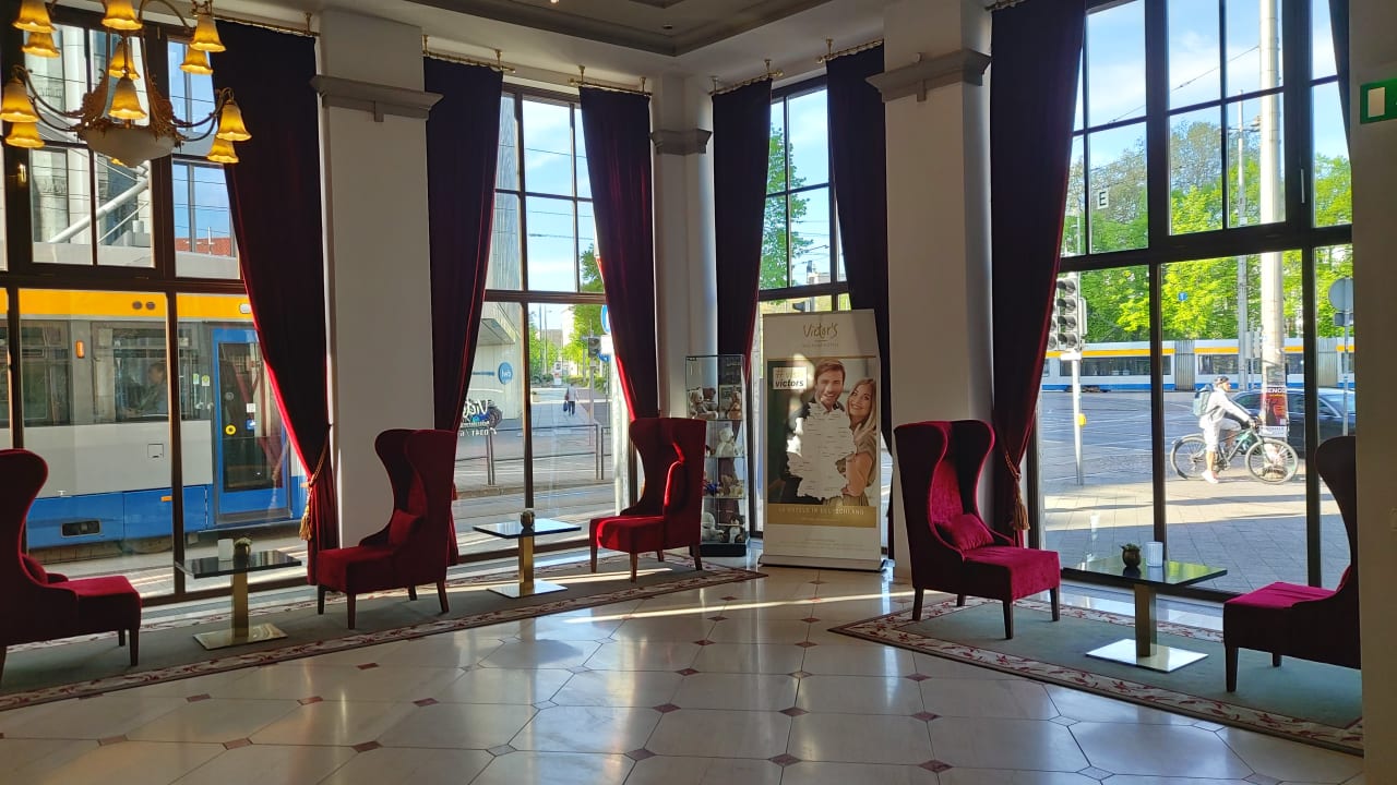 Lobby Victor's Residenz Hotel Leipzig