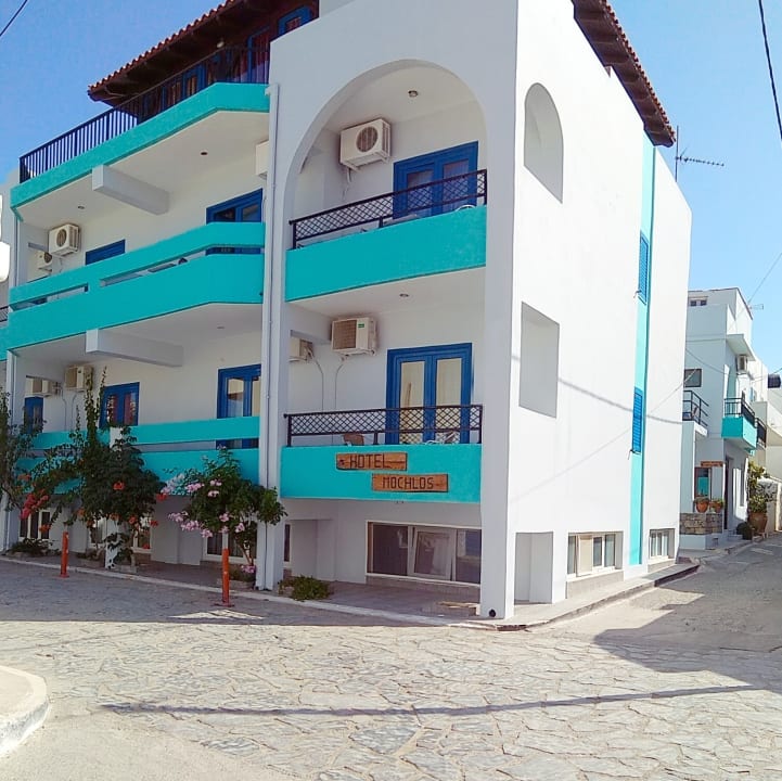 Außenansicht Hotel Mochlos