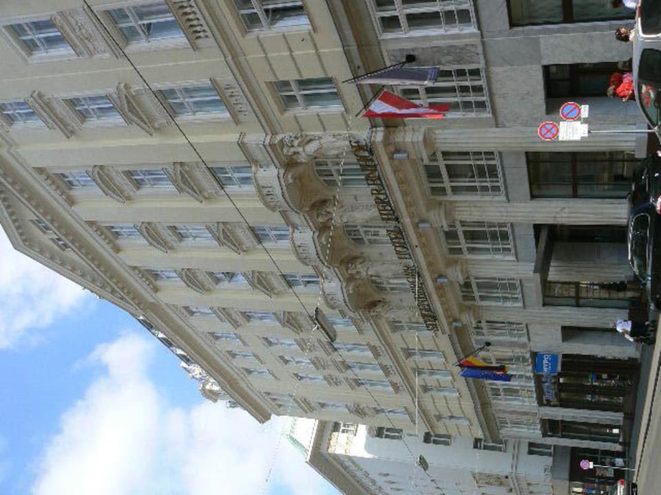 Fassade Steigenberger Hotel Herrenhof