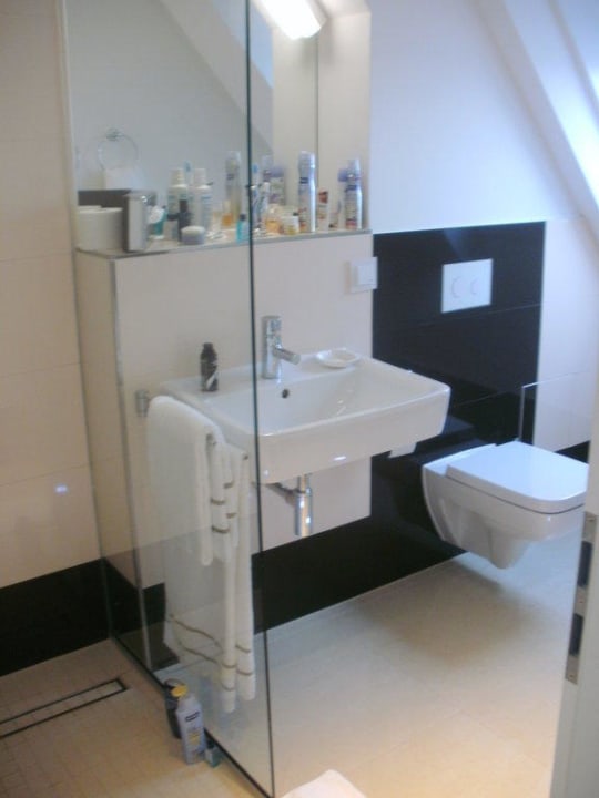 Badezimmer Strandhotel Dranske