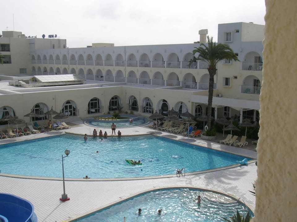 Vom Balkon aufgenommen El Mehdi Beach Resort