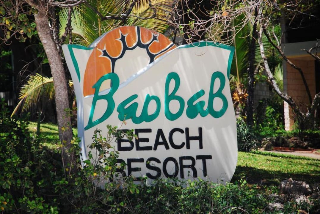 Eingang Baobab Beach Resort & Spa