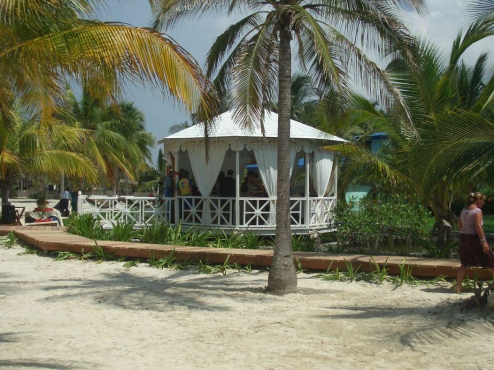 Hochzeitspavillion am Strand Hotel Camino del Mar Cayo Guillermo