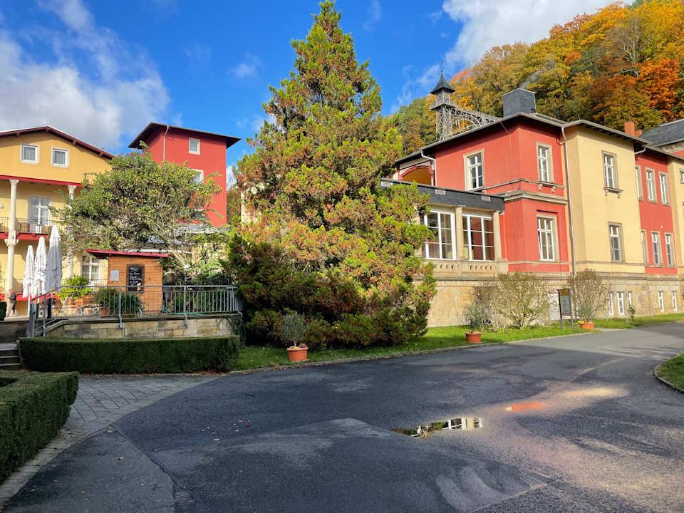 Außenansicht Parkhotel Bad Schandau