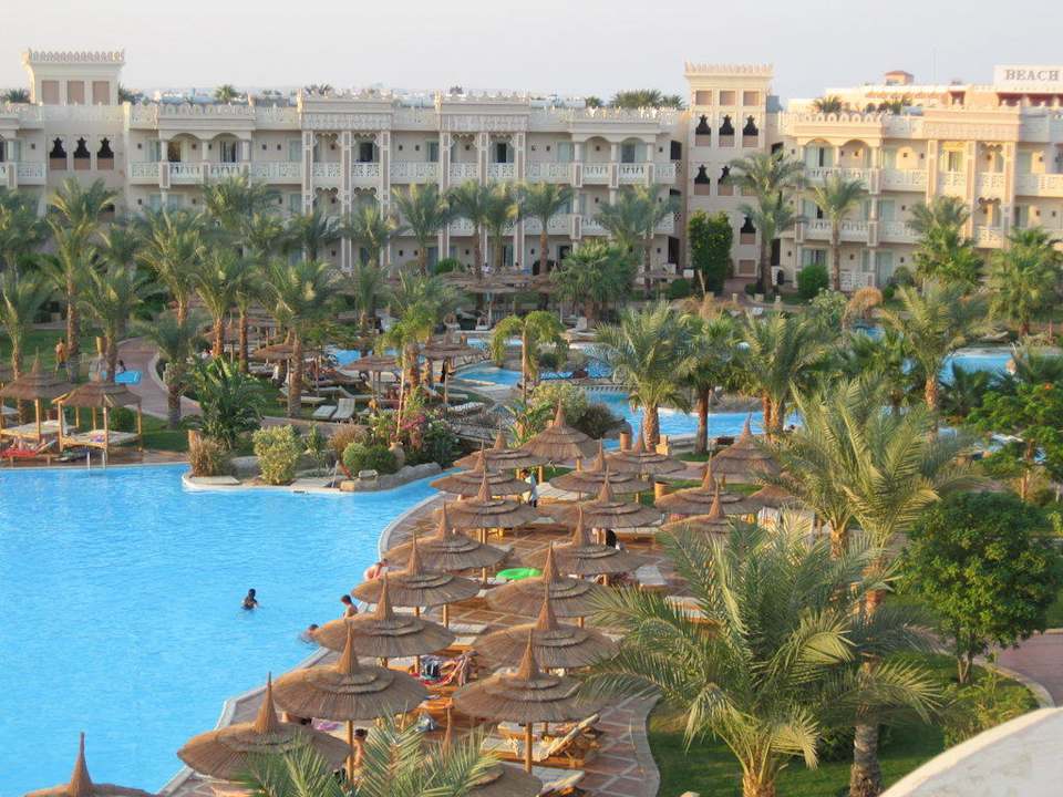 Aussicht vom Dach  Pickalbatros Palace Resort