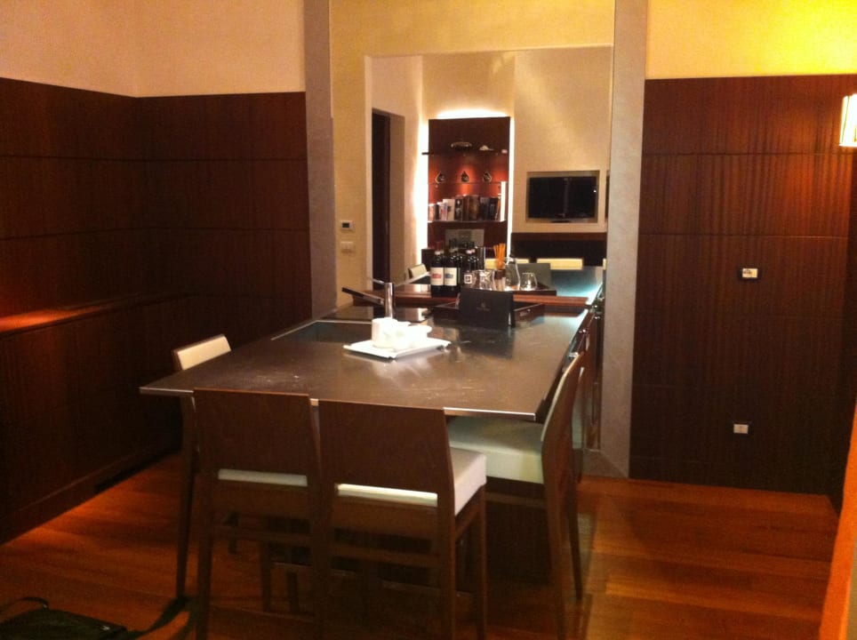 Blick auf die Küch Apartments Platinhome Ricasoli