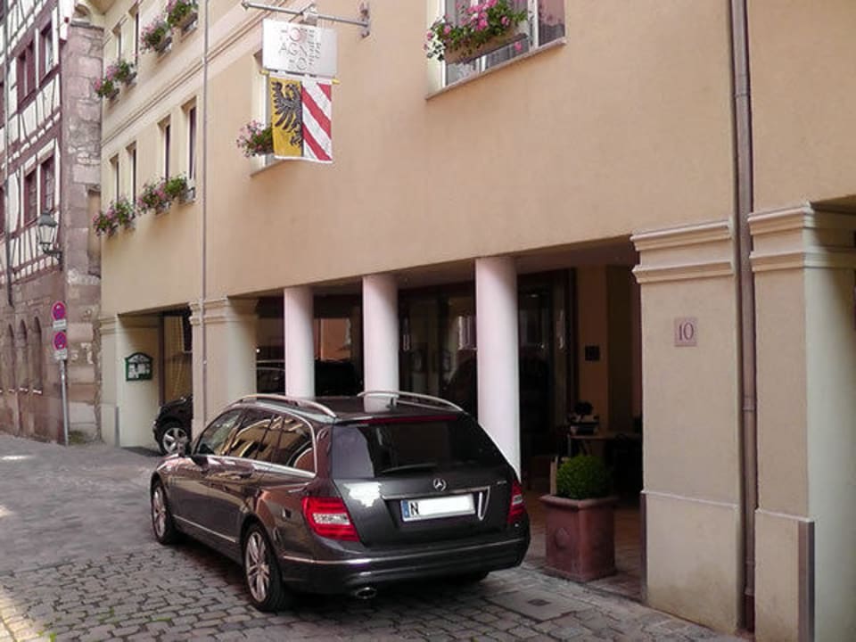 Außenbereich Agneshof Partner of Sorat Hotels