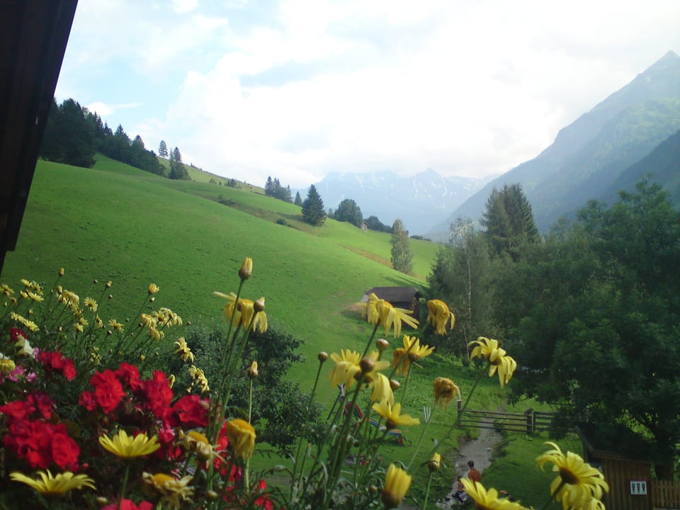 Blick vom Balkon zum Sonnenblick Hotel Nigglgut