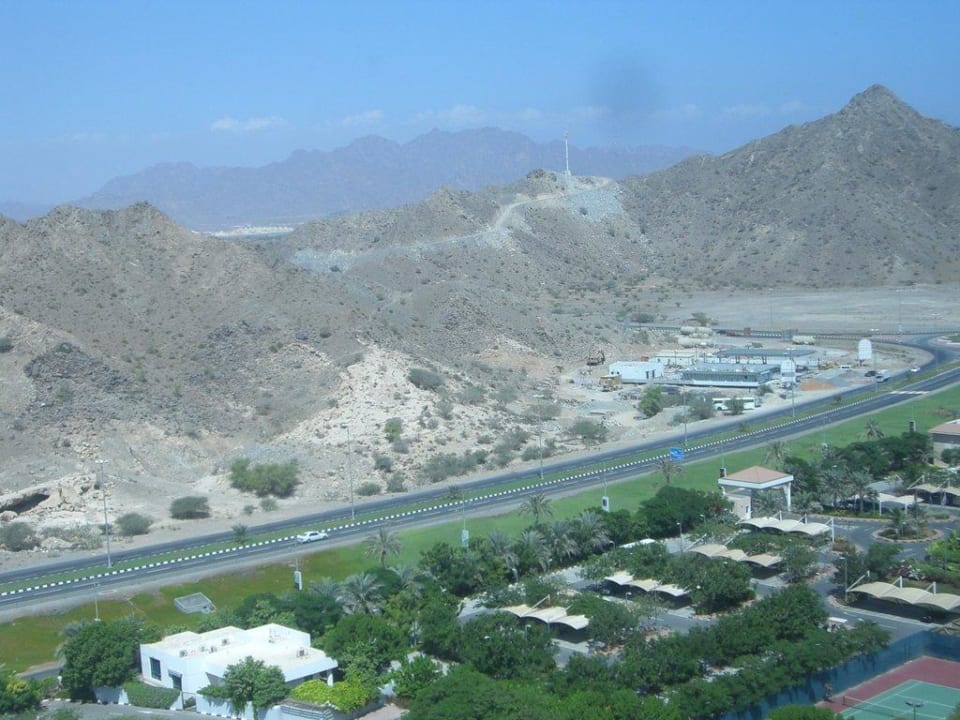 Blick aus dem Hotel Hotel Le Meridien Al Aqah Beach Resort