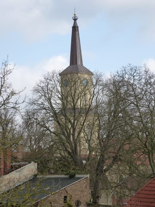 Ausblick Dachgeschosswohnung Ferienwohnung Teltow