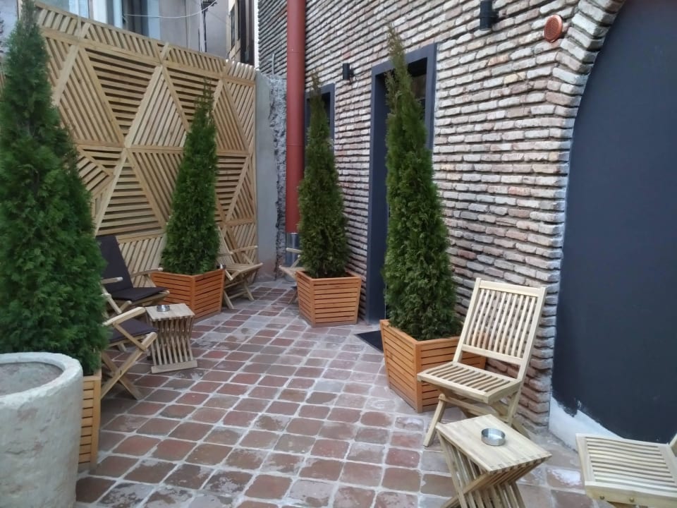 Gemeinsame Terrasse Kisi Hotel