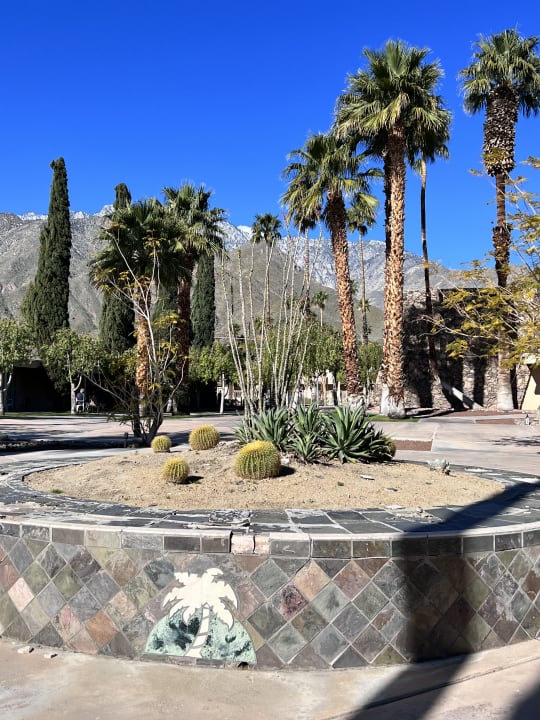 Gartenanlage Hotel Days Inn Palm Springs