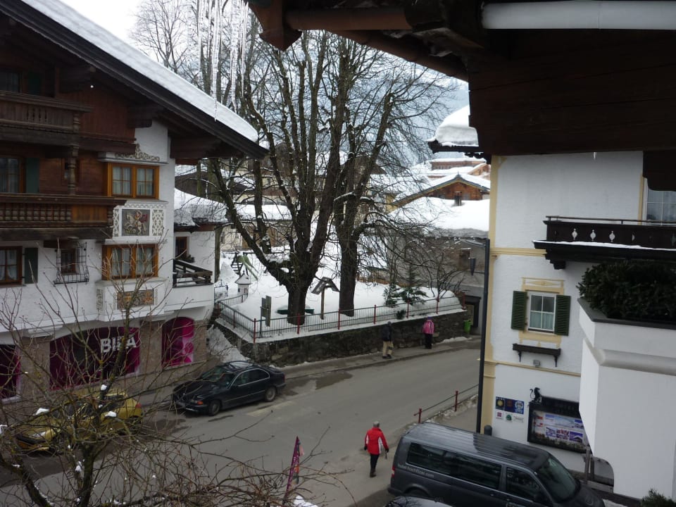 Blick auf das Gegenüberliegende Hotelgebäude Hotel Hochfilzer
