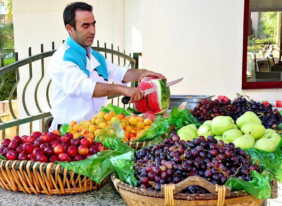 War sehr lecker Side Royal Paradise Hotel